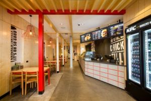 KFC concept store targets urban professionals 